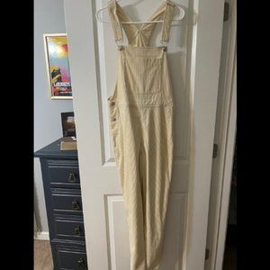 Amazon Cream Women's Overalls Size Medium